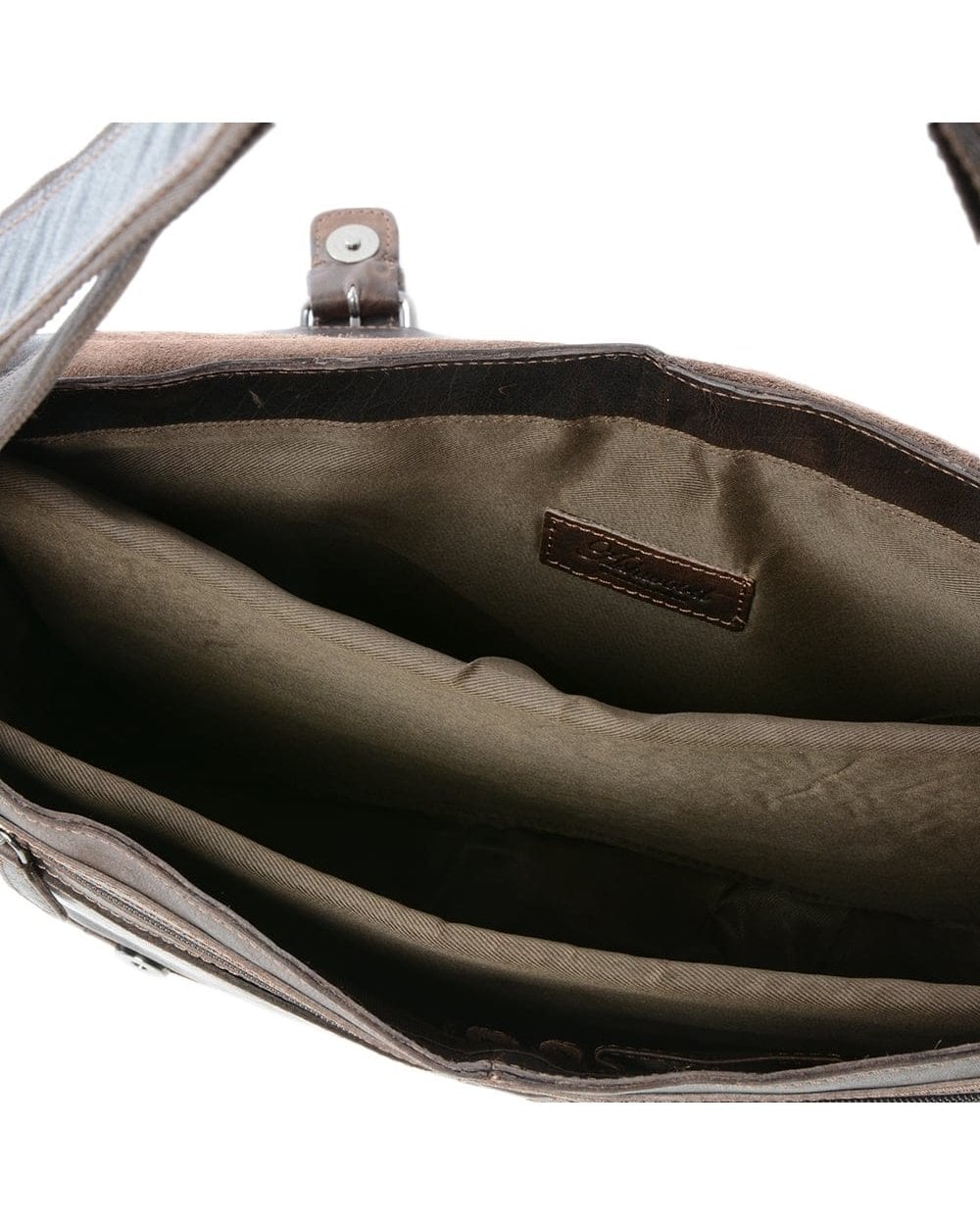 Kingston Laptop Messenger Bag Medium - Crumble Brown