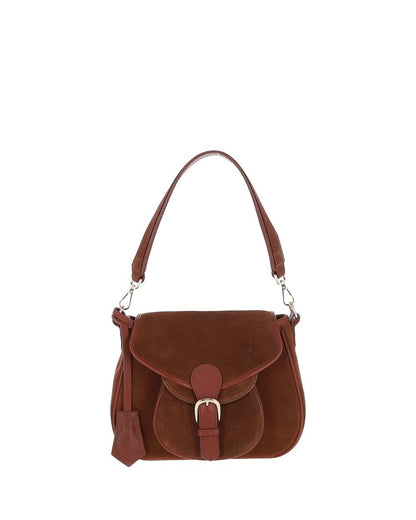 Leather Handbag - Tan