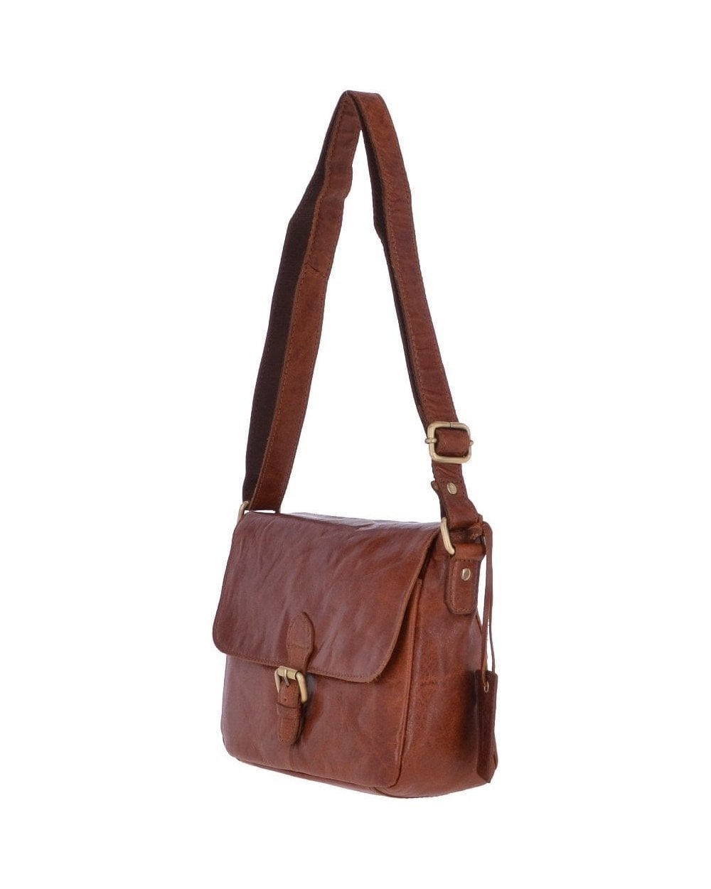 Leather Handbag - Honey