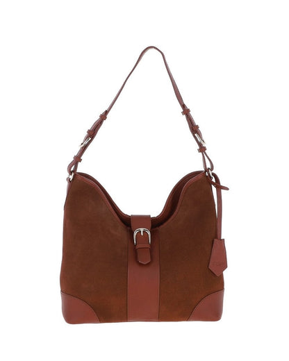 Leather Shoulder Bag - Tan