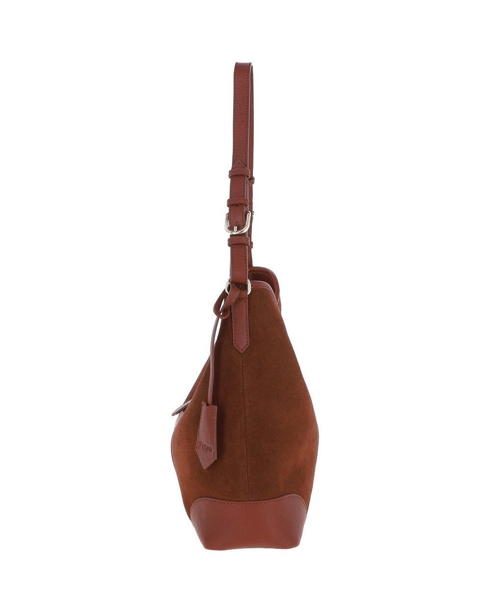 Leather Shoulder Bag - Tan