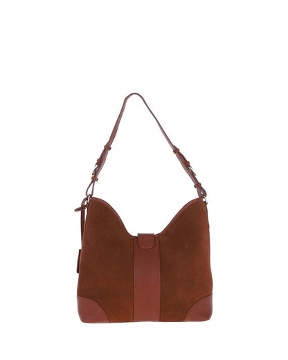Leather Shoulder Bag - Tan