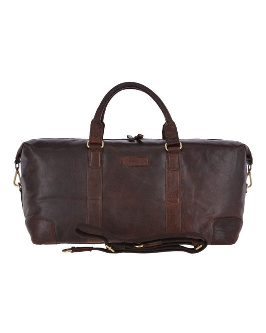 Leather Holdall - Brandy