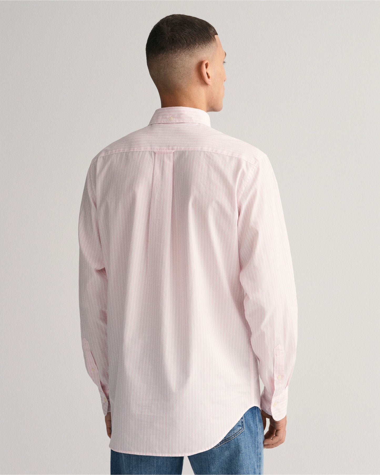 Regular Fit Striped Poplin Shirt