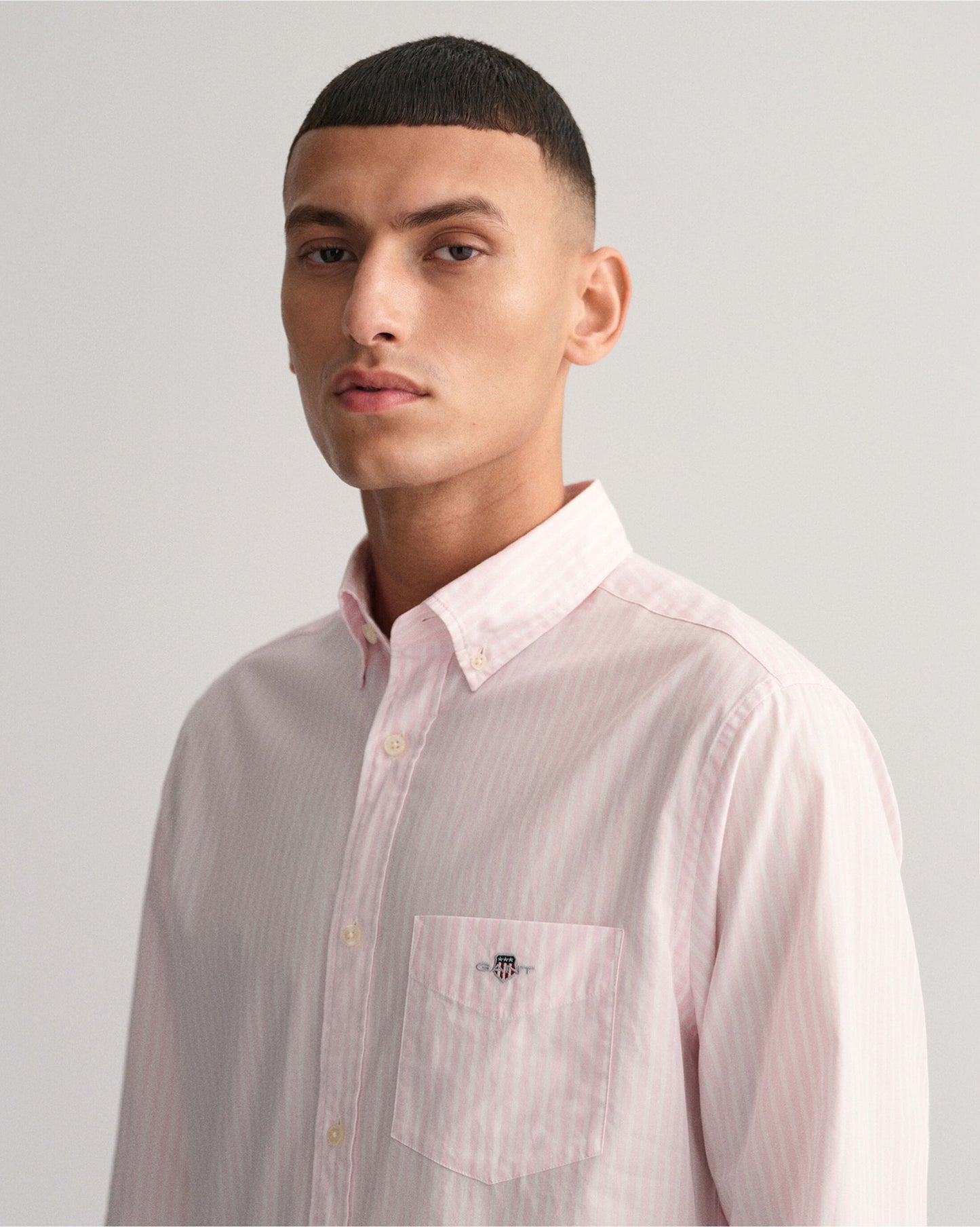 Regular Fit Striped Poplin Shirt