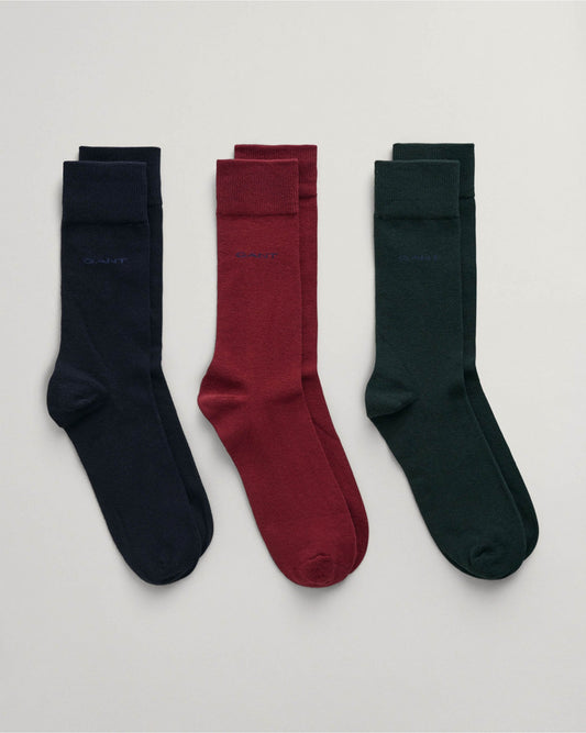 3-Pack Soft Cotton Socks