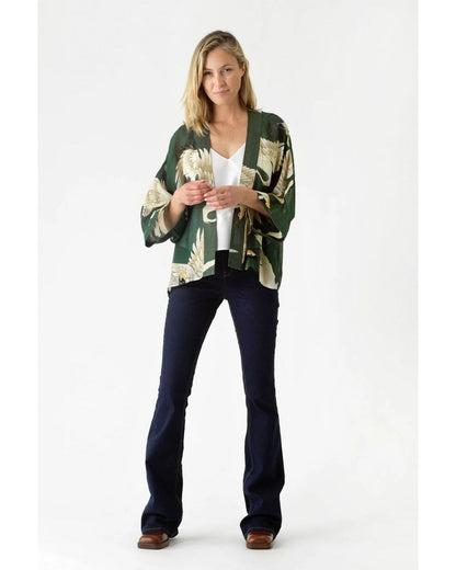 Stork Forest Kimono