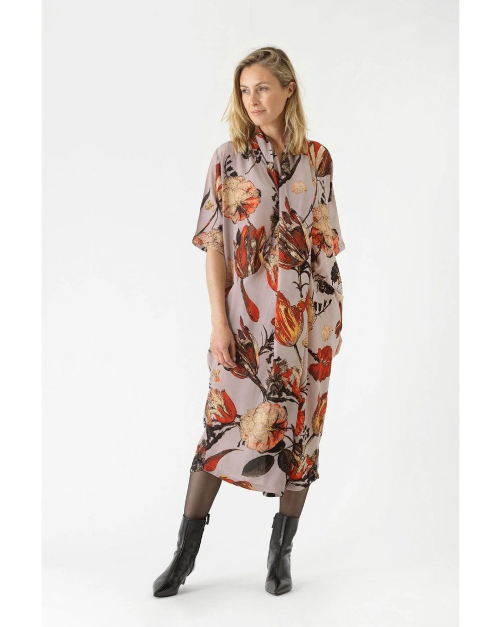 Tulip Red Rachel Dress - M/L