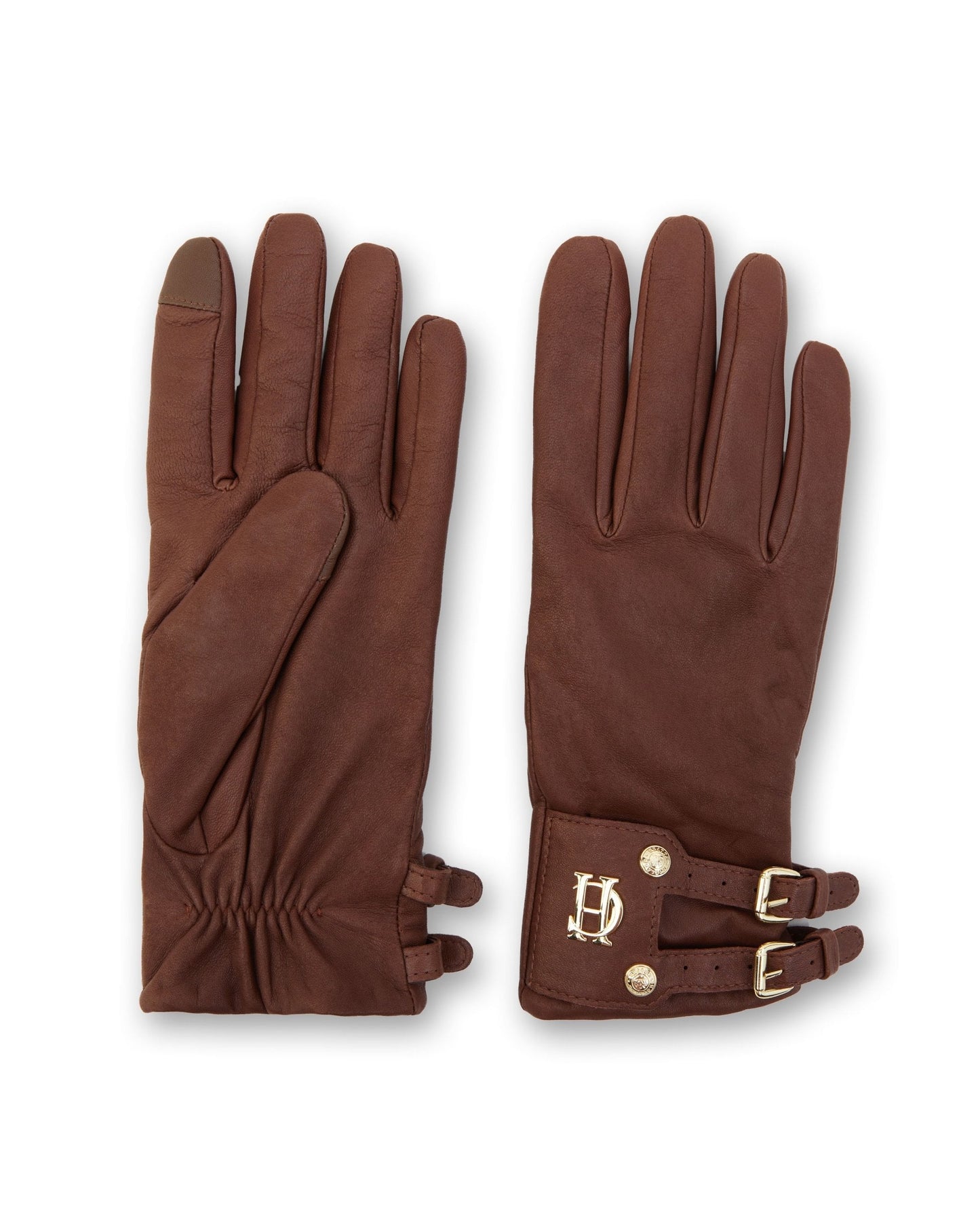 Monogram Leather Gloves