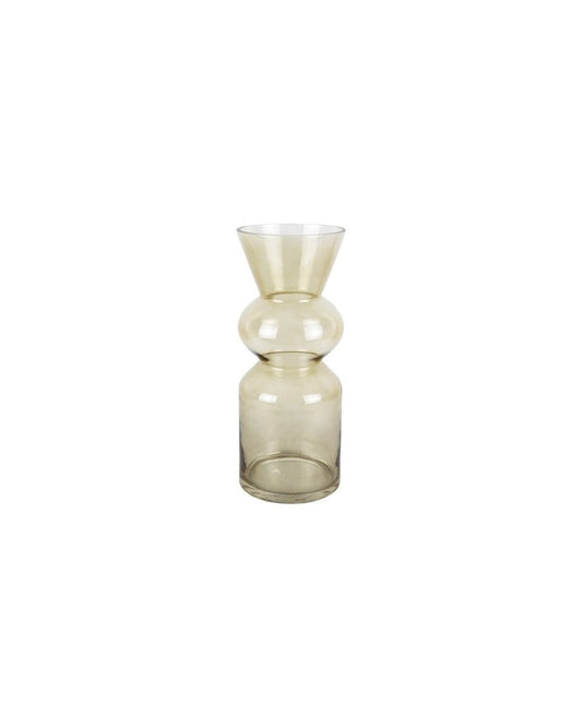 Vase Gleam Sphere Glass Large Moss Green