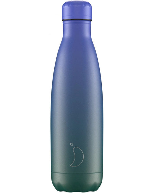 Gradient Green Blue Bottle 500ml