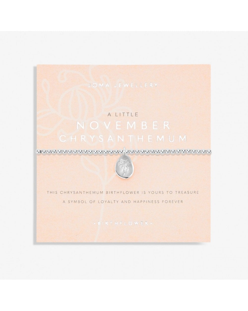 Birthflower A Little 'November' Bracelet