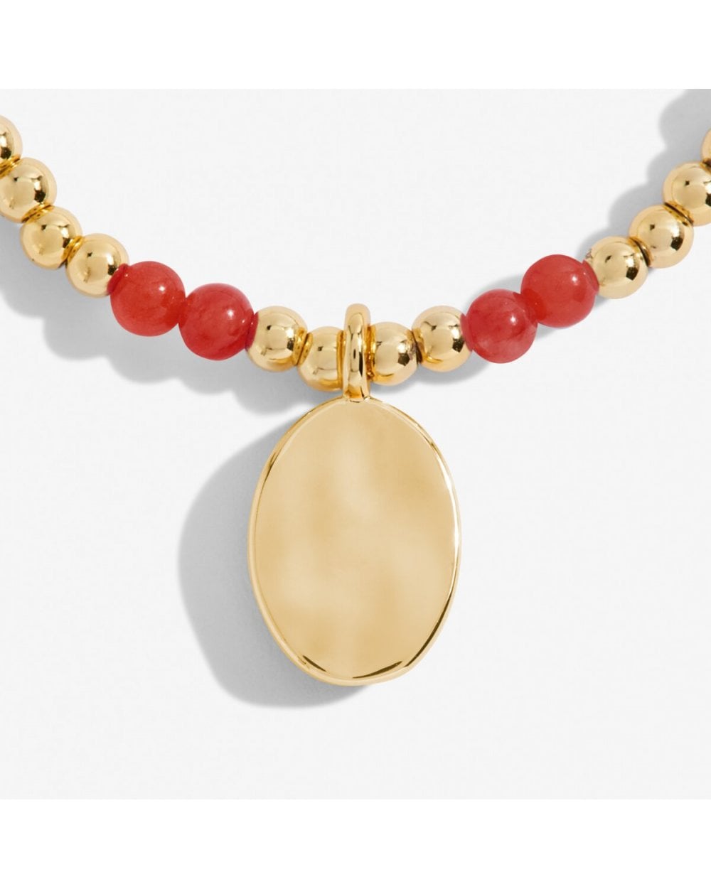 January A Little Birthstone Gold Bracelet