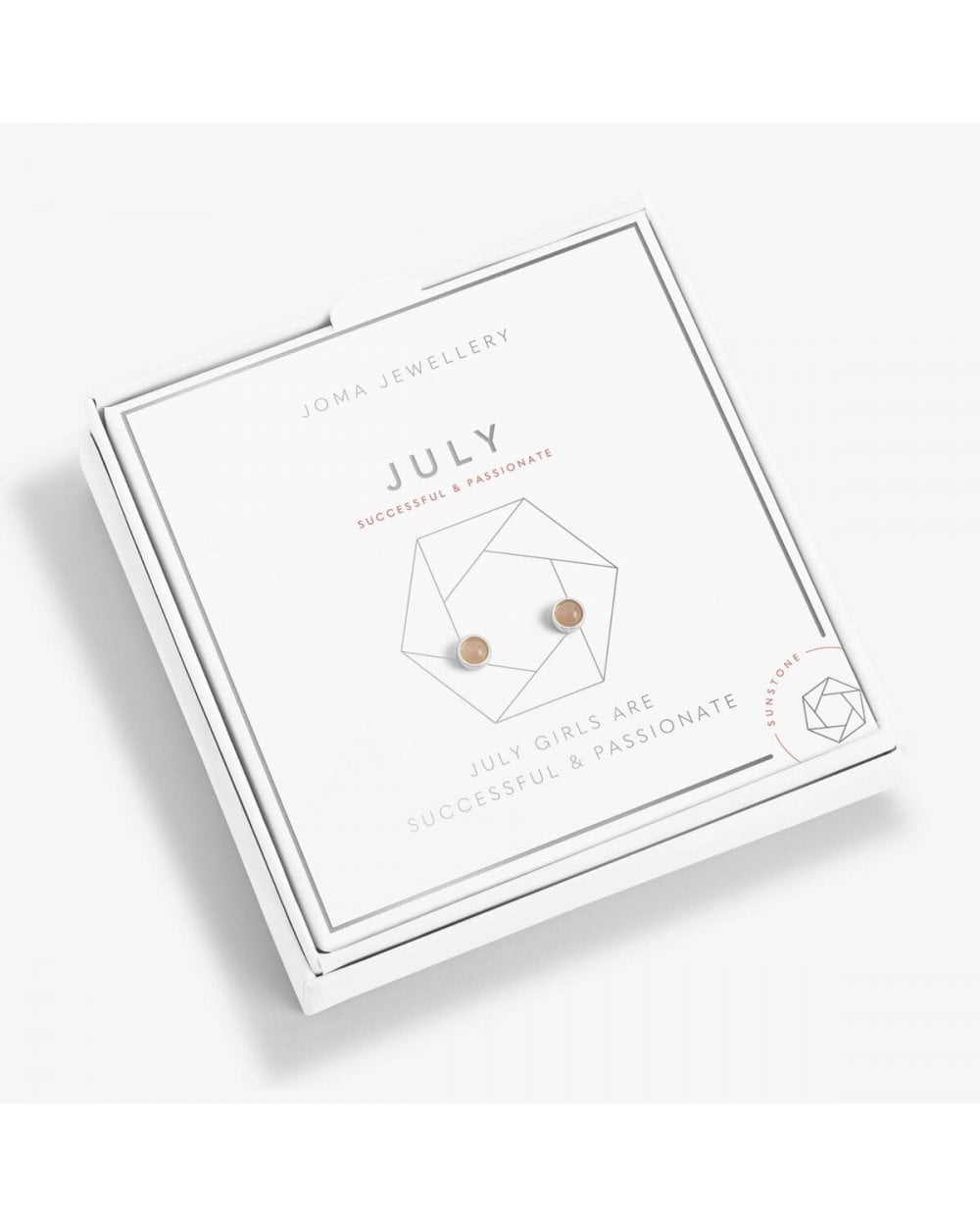 July Birthstone Boxed Earrings