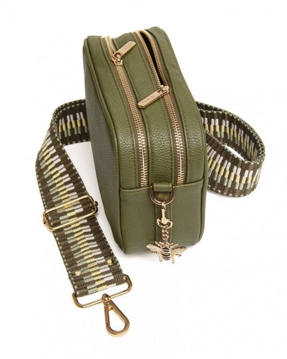 Soho Camera Crossbody Bag - Olive