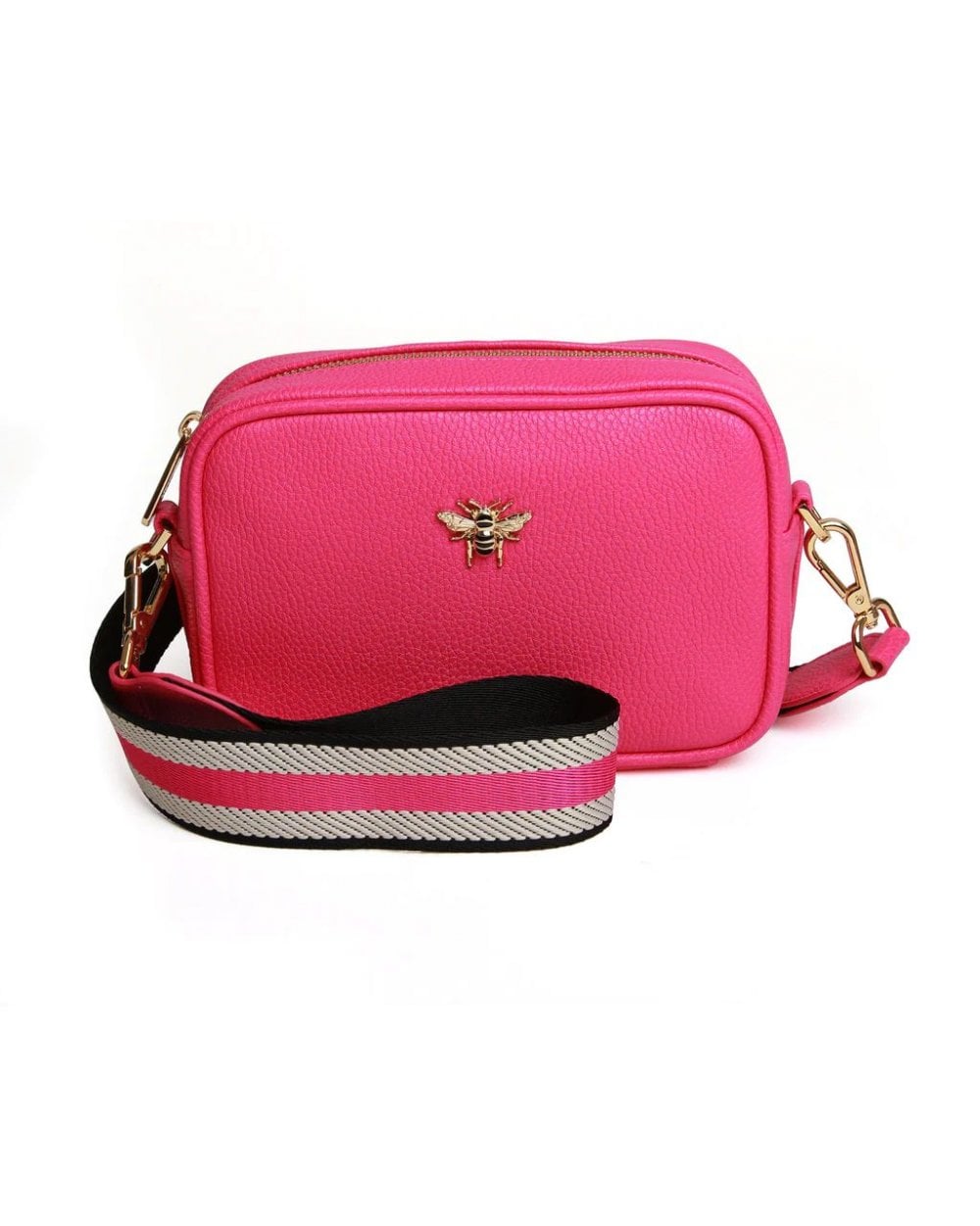 Mini Mayfair Crossbody - Hot Pink