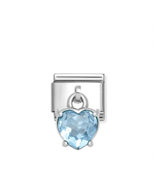 Composable Classic Link ,Blue heart