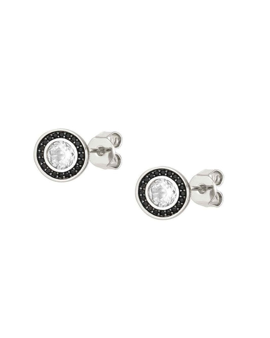 Aurea Stud Earrings, Black