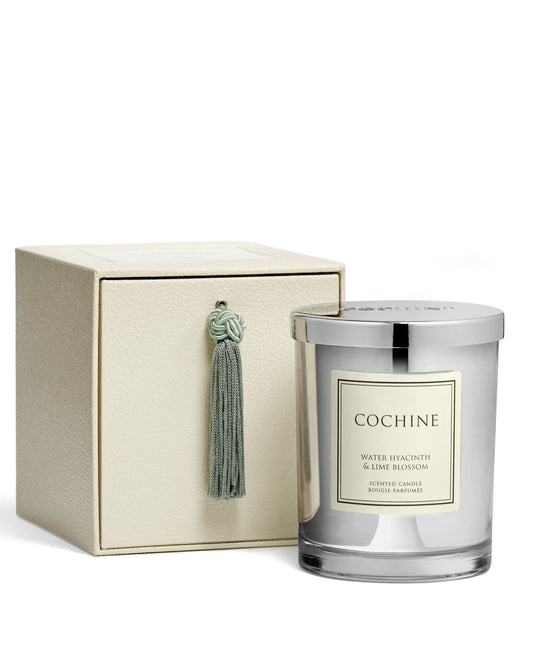Water Hyacinth & Lime Blossom Scented Candle