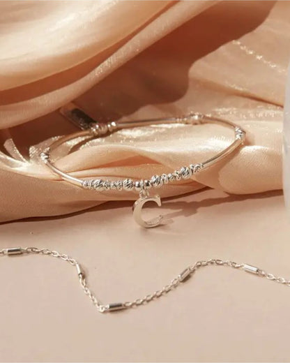 Iconic Initial Bracelet - C