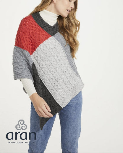 Salthill Aran Poncho