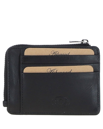 Leather Card Holder Black: 1275-VT