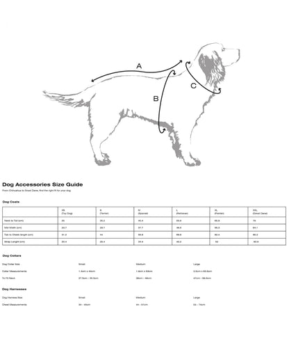 Barbour Tartan Dog Harness